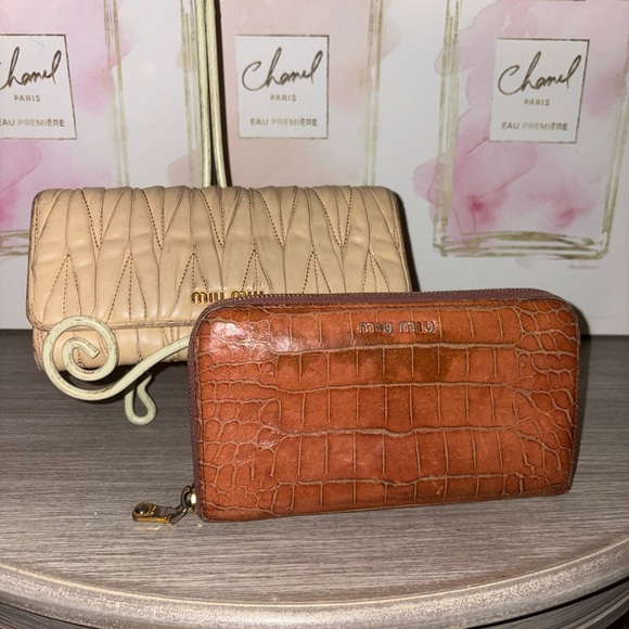 Miu Miu Handbags - Miu Miu Wallet Bundle